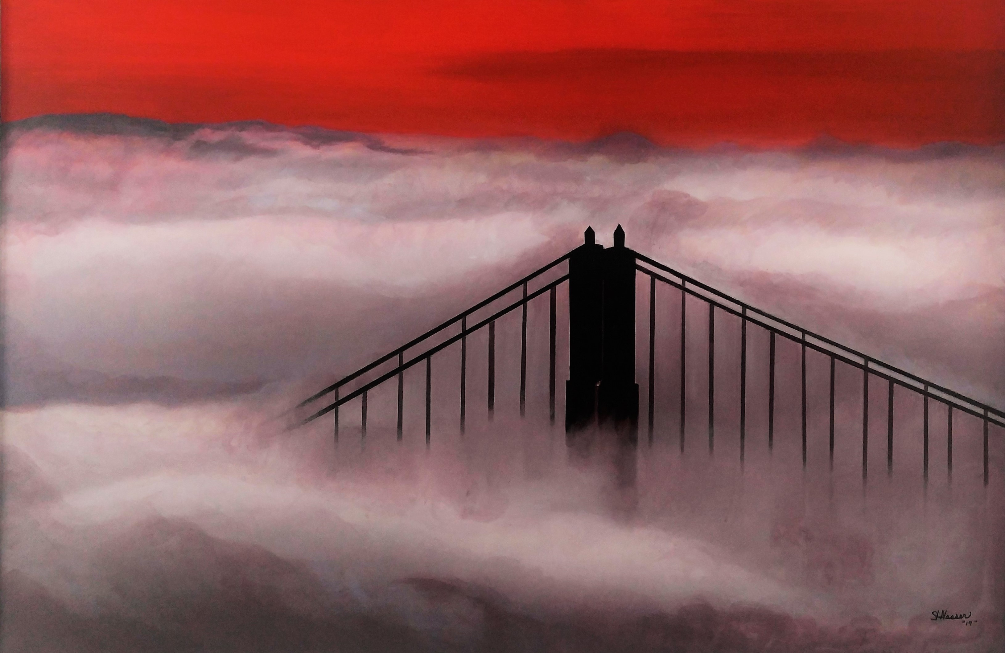 Two Beacons In A Turbulent Sky